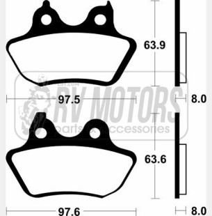 Тормозные колодки SBS 846H.LS