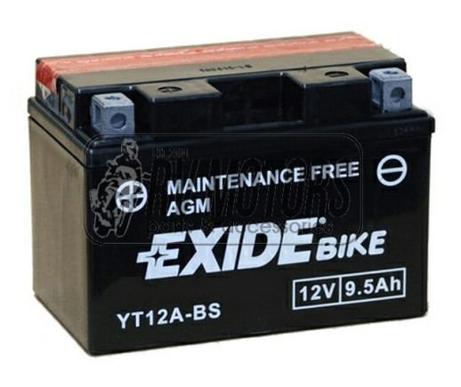 Акумулятор EXIDE ET12A-BS=YT12A-BS
