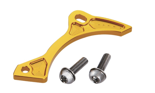 Захист картера двигуна SUZUKI RMZ 450 &#39;05-&#39;16 ACCEL CS07G золотий