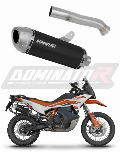 Прямоток KTM 890 Adventure / R 2021 - 2025 DOMINATOR S6 черный
