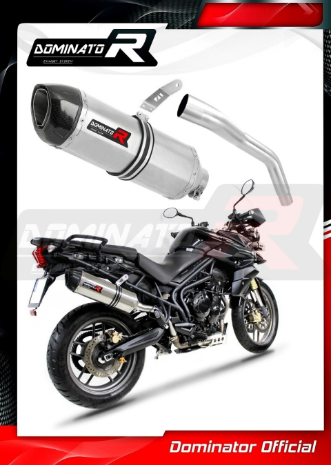 Прямоток DOMINATOR TRIUMPH TIGER 800 XC XR XRX XCX XRT XCA HP1 2015 - 2017