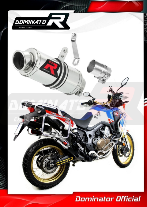 Прямоток DOMINATOR HONDA CRF 1000 L AFRICA TWIN GP 1 2015 - 2017