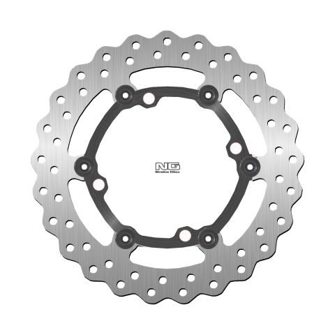 Тормозной диск передний BETA RR400/450 '05-07, HUSQVARNA CR125/250 '00-13, TC400/450/510 '02-13 (260X120X3MM) (4X6,5MM) NG NG1164X