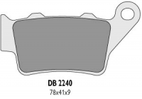 Тормозные колодки DELTA BRAKING DB2240OR-D (FA208)