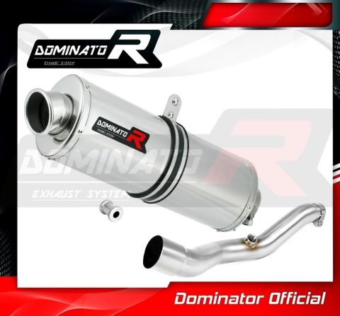 Прямоток DOMINATOR SUZUKI BURGMAN 400 2007 - 2016 овальный