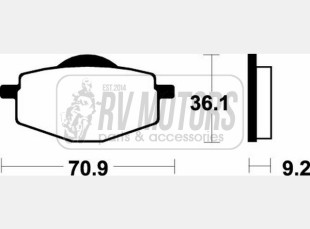 Тормозные колодки SBS 575RSI