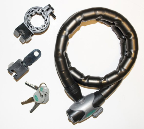 Цепь с замком LANDPORT LPS1040 80см