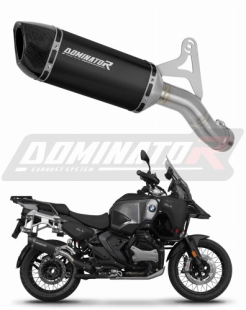 Прямоток BMW R1300GS Adventure 2024 - 2025 DOMINATOR HP6 черный