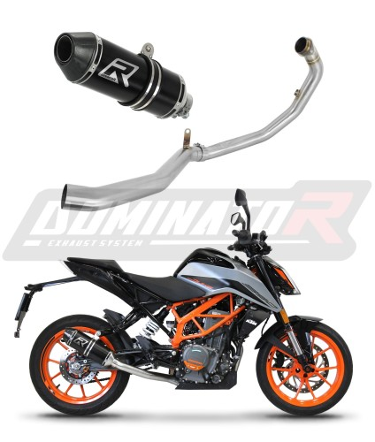 Полная система выхлопа KTM 390 Duke 2021 - 2023 DOMINATOR HP3 черный