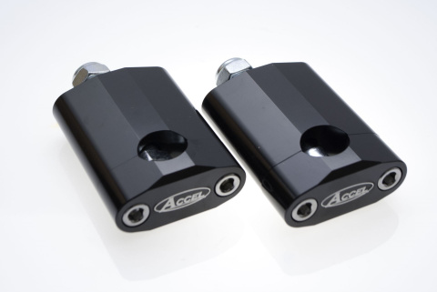 Проставки руля ACCEL (22,2MM) 58,5MM M12 BM-16BK22