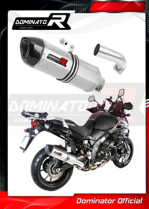 Прямоток DOMINATOR SUZUKI DL 1000 V-STROM HP1 2017 - 2020