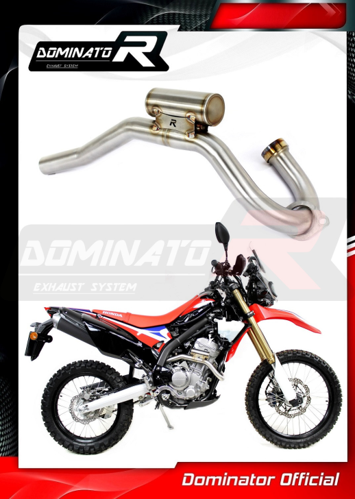 Вихлопний колектор DOMINATOR HONDA CRF 250 RALLY POWERBOMB 2017 – 2019