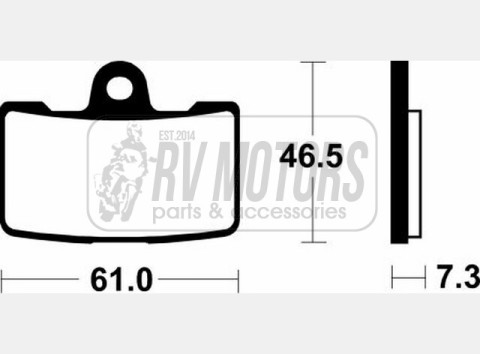 Тормозные колодки SBS 856RS