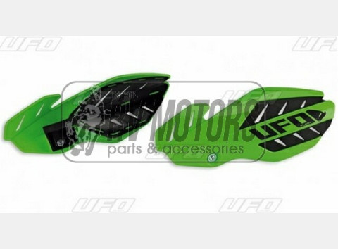 Защита рук Flame Kawasaki KXF 250-400(13-17) Зеленый UFO KA04745026