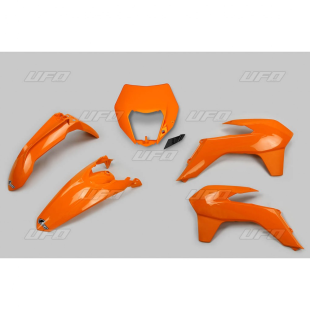 Комплект пластика UFO KTM EXC/EXCF '14-'16 (оранжевый) (KT524E127) KTKIT524127