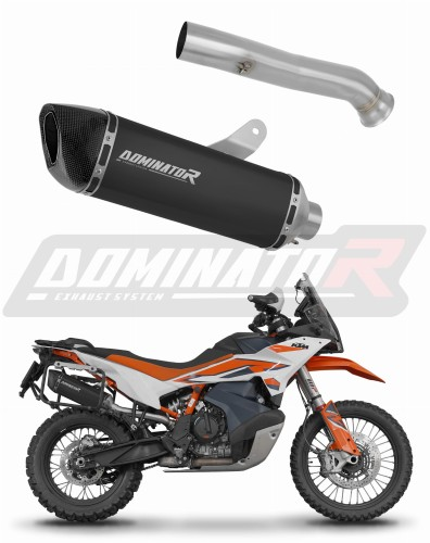 Прямоток KTM 890 Adventure / R 2021 - 2025 DOMINATOR HP6 черный
