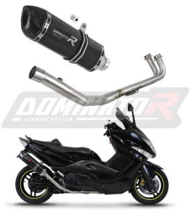 Полная система выхлопа YAMAHA T-MAX 500 2008 - 2011 DOMINATOR HP1 черный