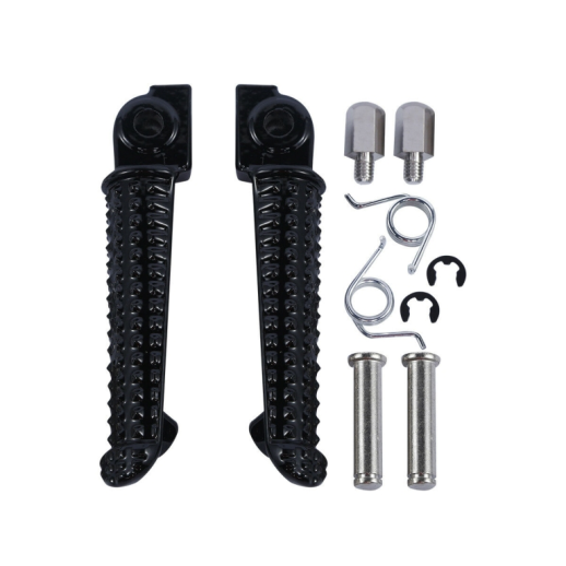 Комплект подножек YAMAHA YZF R1 '98-11, YZF R6 '99-12 водительские BIKETEC BTFR050