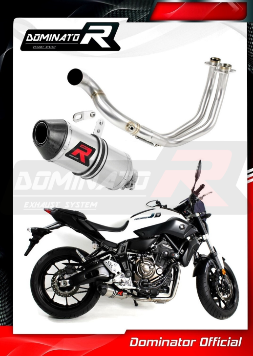 Вихлопна система DOMINATOR YAMAHA MT-07 MT 07 HP3 2014 - 2019