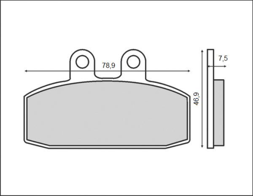 Гальмівні колодки BRENTA FT 3026 (FA256/FA113)