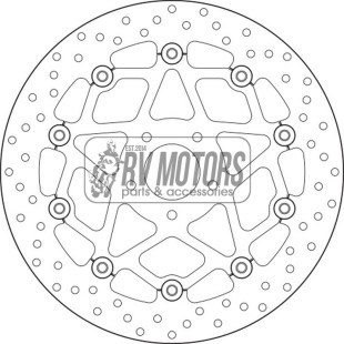 Тормозной диск BREMBO BRM 78B408B0