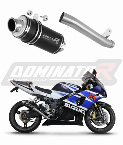 Прямоток Suzuki GSX-R 1000 2001-2004 DOMINATOR GP1 черный