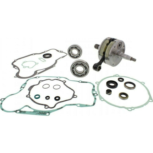 Колінвал (+прокладки та підшипники) KAWASAKI KX 250 92-01 WISECO WWPC128B