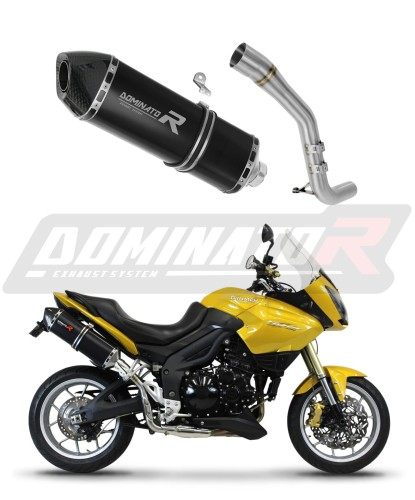 Прямоток Triumph Tiger 1050 2006 - 2012 DOMINATOR HP7 черный
