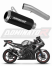 Прямоток YAMAHA YZF R6 1999-2002 DOMINATOR GP черный