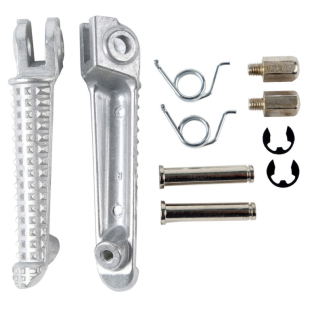 Комплект подножек YAMAHA YZF R1 '98-11, YZF R6 '99-12 водительские BIKETEC BTFR049