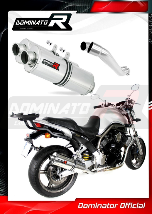 Прямоток DOMINATOR YAMAHA BT 1100 BULLDOG 2001 - 2007 овальний