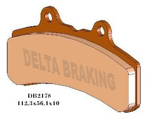 Колодки гальмівні DELTA BRAKING DB2178RD-N3 (FA210)