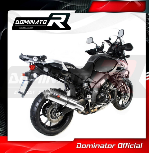 Прямоток DOMINATOR SUZUKI DL 1000 V-STROM 2017 - 2020 овальный