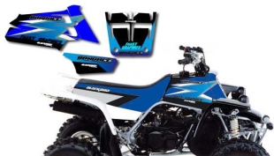 Комплект наклеек YAMAHA BANSHEE BLACKBIRD E2Q01NLN