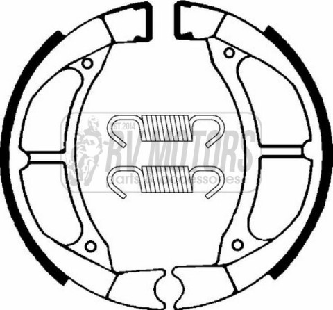 Тормозные колодки SBS 2182