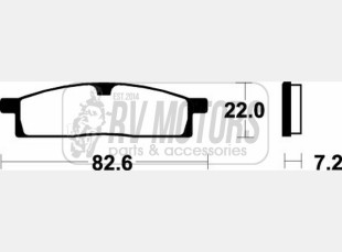 Тормозные колодки SBS 589RSI