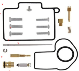 Ремкомплект карбюратора HONDA CR 250R '04 BEARING WORX CK30765 (26-1163)