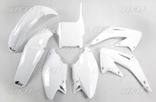 Комплект пластика UFO HONDA CR 125/250 '04-'07 (белый) (HO103E041) HOKIT103041