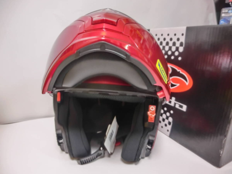 Шлем модуляр Kabuto Ibuki Shiny Red. Размер S. 