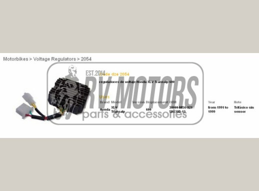 Регулятор напруги HONDA XL 600 V 91-99 DZE ELEKTRYKA 2054-01