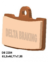 Тормозные колодки DELTA BRAKING DB2204RD-N3 (FA454)