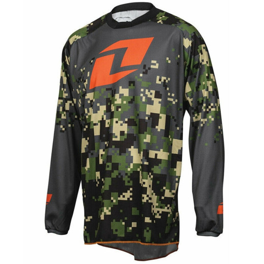 Джерсі ONE INDUSTRIES ATOM CHARCOAL піксель. L