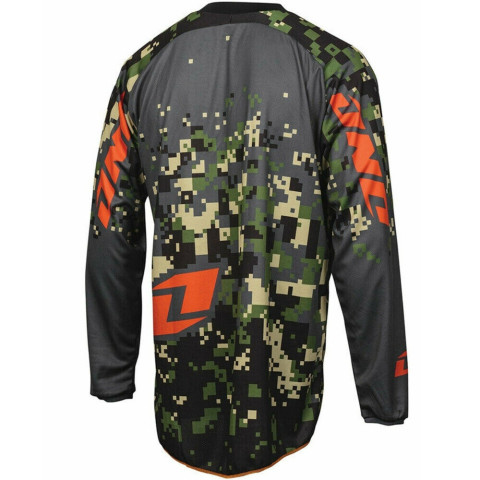 Джерси ONE INDUSTRIES ATOM CHARCOAL пиксель. L