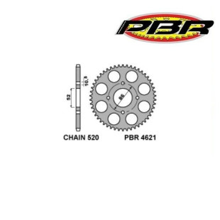 Приводная звезда PBR 4621 30 (JTR 1071.30)