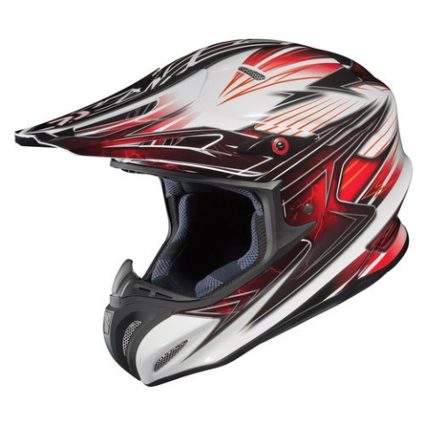 Шлем кросс HJC RPHA-X Silverbolt. Размер S.