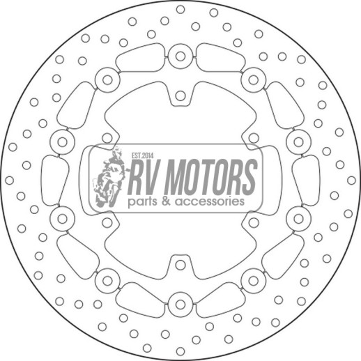 Гальмівний диск BREMBO BRM 78B408A3