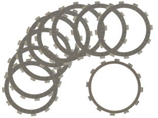 Фрикционные диски сцепления YAMAHA YZ 426F (01-02), R1`04-08, FZ1`06-11 (EBS2356R) PSYCHIC MX-03603P