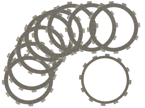 Фрикционные диски сцепления YAMAHA YZ 426F (01-02), R1`04-08, FZ1`06-11 (EBS2356R) PSYCHIC MX-03603P