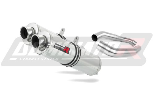 Прямоток Honda CBR 1000F DUAL 1988 - 2000 DOMINATOR круглый