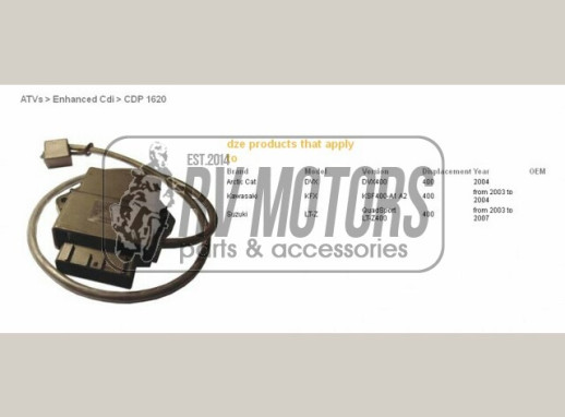 Комутатор SUZUKI LTZ 400 03-04 DZE ELEKTRYKA 1620-01